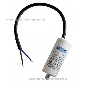 Condensateur 10uf 450v disponible sur www.moteur-electrique-pro.fr