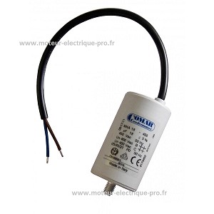 Condensateur 18uf 450v disponible sur www.moteur-electrique-pro.fr