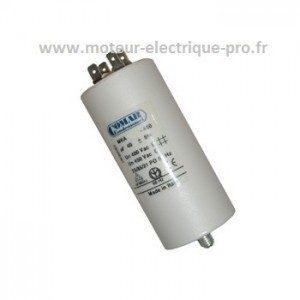 condensateur 16 microfarads 450v pour moteur électrique