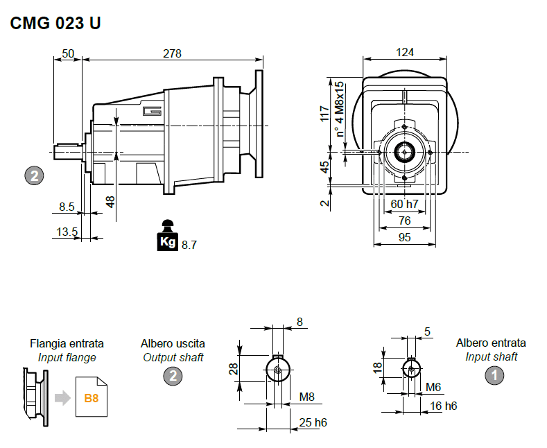 CMG023 U Transtecno