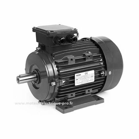 Moteur électrique triphasé 2.2kW 3000 trmin 380V B3 IE3-MS90L1