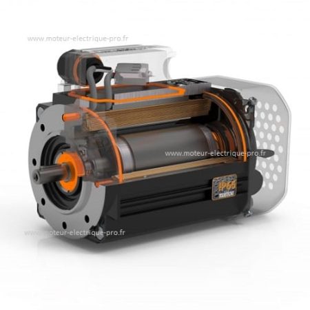 Moteur Triphasé Transtecno SMT6334 TEFC IP66 0.25KW 1500 63B14