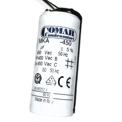 163 Condensador 10µF 450V - Condensador Eléctrico