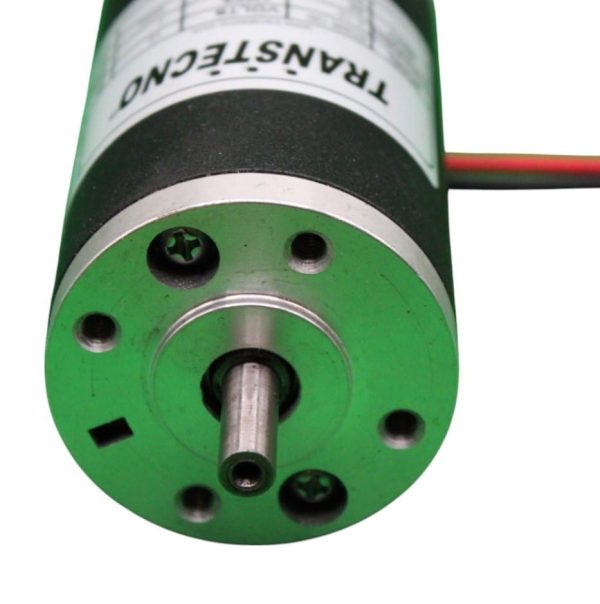 Moteur électrique 12V Transtecno EC035-120 avant